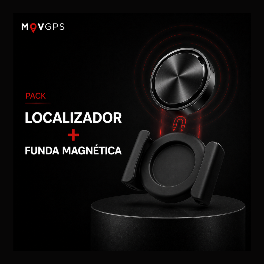 Localizador GPS MOVGPS 360° + Soporte magnético