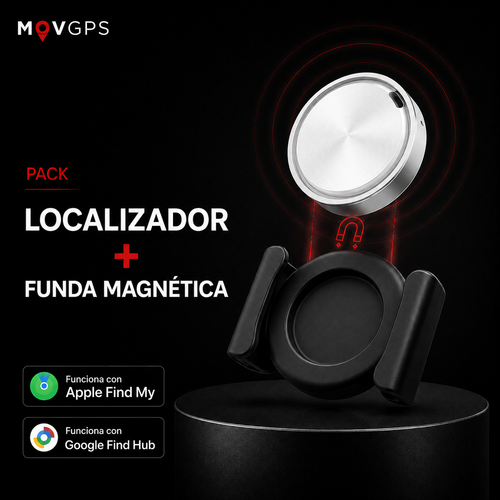 Localizador GPS MOVGPS 360° + Soporte magnético